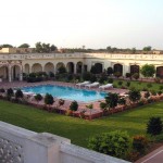 Alsisar Haveli Poolside View 2