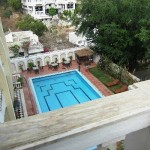 Hilltop Palace Poolside View