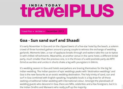 Lester Melo in Travel Plus - India Today