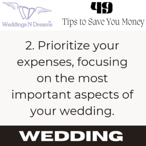 Tips for Budget Weddings
