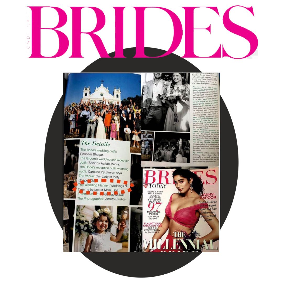 Wedding Planner Goa featured in BRIDES