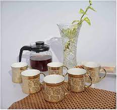 Adorned Arabic Coffee mugs
