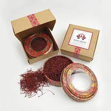 Personalised saffron boxes